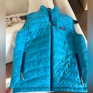 Patagonia Teal Puffer Vest